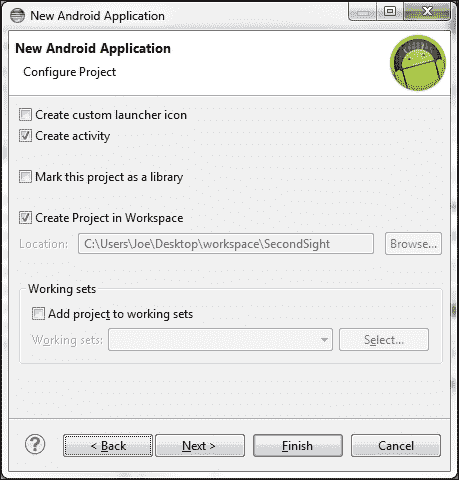 Creating the Eclipse project