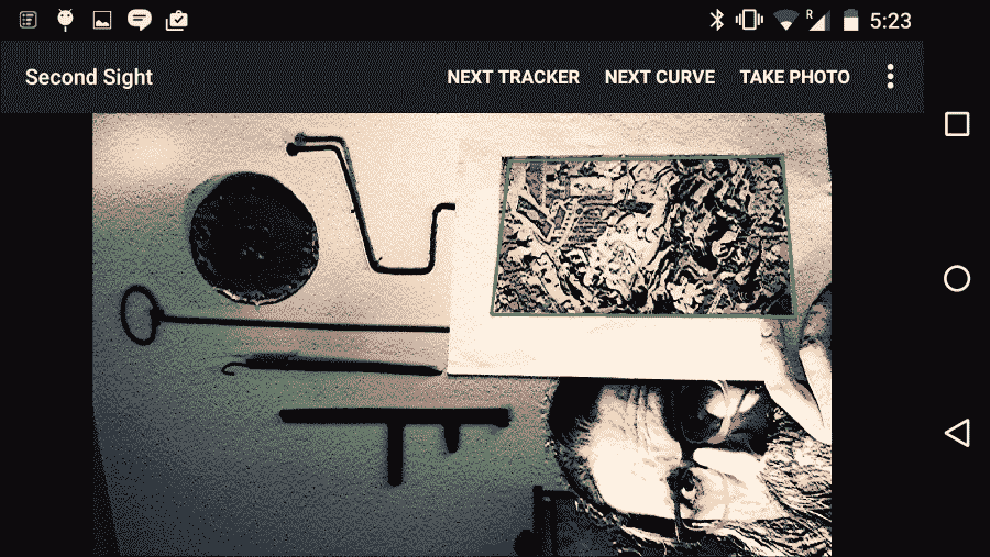 Adding the tracker filters to CameraActivity