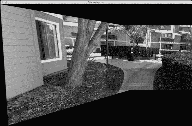 What if the images are at an angle to each other?