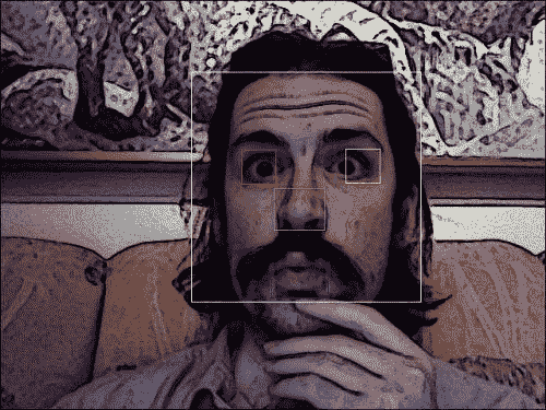 Swapping faces in one camera feed